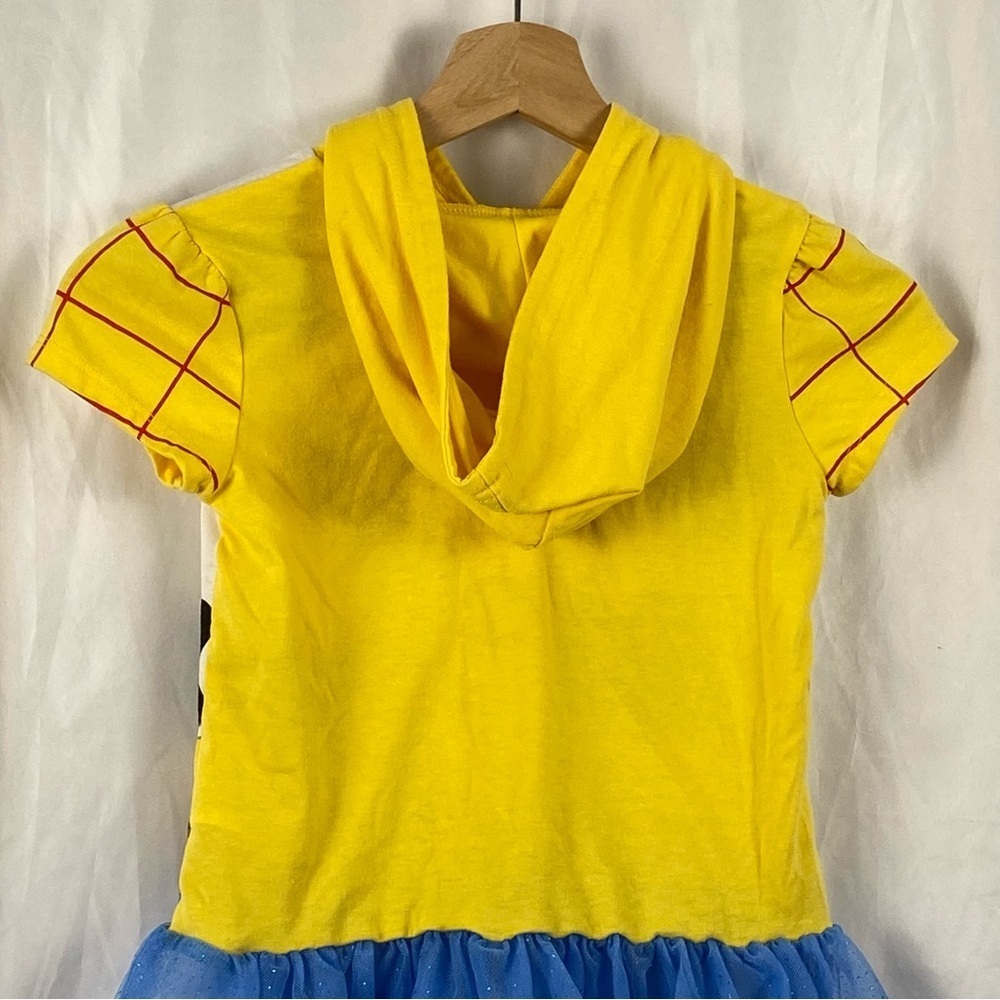 Disney Pixar Toy Story 6/6X Girl Yellow and Blue Sheriff Dress Costume - Picture 8 of 16